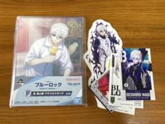 ブルーロック　一番くじ　凪誠士郎　F賞　アクリルスタンド　K賞　ステッカーのサムネイル