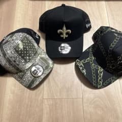 New Era キャップ 3点セット (ピンクの猫様専用)のサムネイル