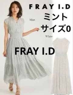 FRAY I.D ラインアート割線シフォンワンピース - メルカリ