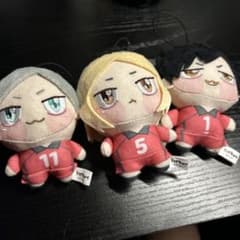 ハイキュー!! にとたん ぬいぐるみ 音駒高校 3体セットのサムネイル