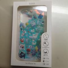 ポケモン iPhone16ケース こおりタイプ 総柄のサムネイル