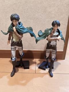 Grandista 進撃の巨人 エレン リヴァイ フィギュア2点セット - メルカリ