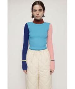 Sly ニットカラートップス 2WAYのサムネイル