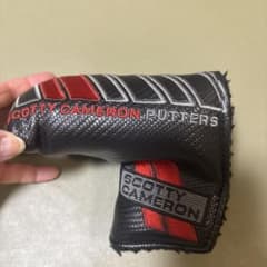最終価格‼️◆正規品◆Scotty Cameron パター用ヘッドカバー 黒/赤のサムネイル