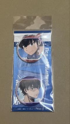 ダイヤのA オーロラ缶バッジ　沢村栄純　御幸一也