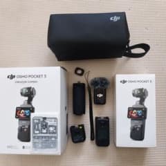 【本体新品・未開封】DJI Osmo Pocket 3 クリエイターコンボのサムネイル