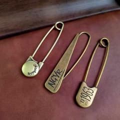 ビンテージ ランドリーピン イブシスター セーフティー 安全ピン アンティーク