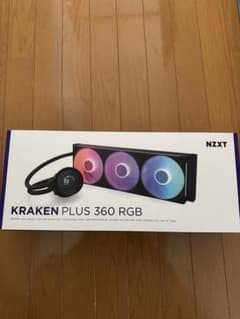 最終値下げ！使用期間1カ月！NZXT KRAKEN PLUS 360 RGBのサムネイル