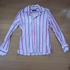 ETRO ストライプ柄 長袖シャツ イタリア製 38 - メルカリ
