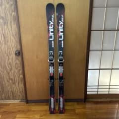 Unity ss-2 スキー板 黒/赤 バインディング付き 155cm - メルカリ