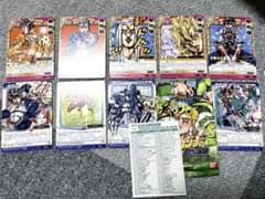 【おまけ付】ブチャラティチーム(スタンドセット)　ジョジョABC 6弾 第5部』のブチャラティチームとそのスタンドの ジョジョの奇妙な冒険 カードダスその他