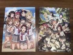ラブライブサンシャイン Aqours クリアファイル2枚セットのサムネイル