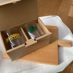カッティングボード&LOGOSガラスタンブラーセットのサムネイル