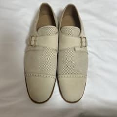 【新品】BALLY パンチングレザー ローファー 27cm EU8 箱・袋付のサムネイル