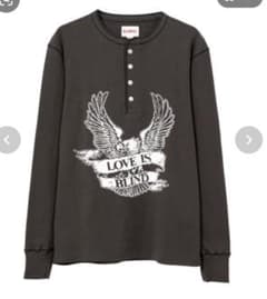 kamiya EAGLE Henry Neck L/S T-shirt - メルカリ