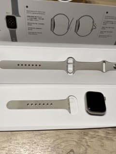 最終値下げ！Apple Watch7 41mm  スターライト　GPSモデルのサムネイル
