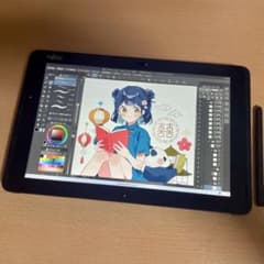 ○ 富士通 ワコム お絵描きタブレット 筆圧2,048段階 128GB - メルカリ