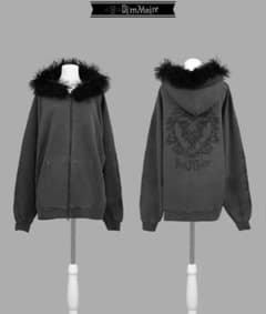 【レア 完売品】DimMoire ファーフード Gothicパーカー ブラック DimMoireファーフードGothicパーカー - メルカリ