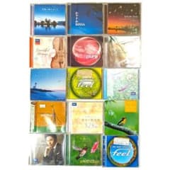 치유·쾌면 힐링 CD 15장 세트 고장·부품용 묶음 판매