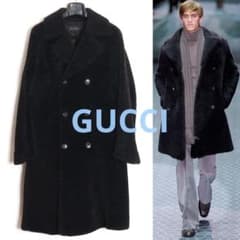 GUCCI 11AW 国内正規品 ムートンコート 46 ラムファー フリーダ期 GUCCI 11AW 国内正規品 ムートンコート 46 ラムファー フリーダ期