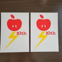 椎名林檎　10th記念　大判ステッカー　2枚セットのサムネイル