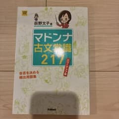 マドンナ古文常識217 パワーアップ版 - メルカリ