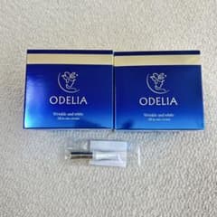 ODELIA オディリア リンクル＆ホワイトオールインワンクリーム 50g×2
