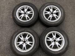 プリウス　30系　15インチ　純正ホイール　DUNLOPスタッドレスセットのサムネイル