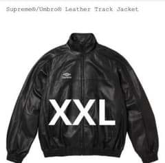 SUPREME UMBRO Leather Track Jacket XXL - メルカリ