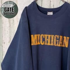 80s チャンピオン MICHIGAN リバースウィーブスウェットXLARGE