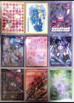 ポケモンカード デッキシールド キャラクタースリーブ 9種類 バラ売り