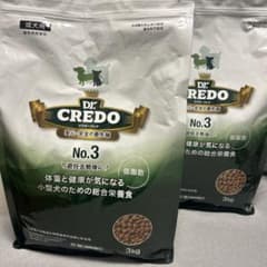 ドクタークレド Dr. Credo No. 3 低脂肪ドッグフード3kg ×2袋 - メルカリ