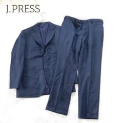 ジェイプレス セットアップ スーツ ウール100% ネイビー ビジネス 入学