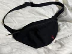 美品 POLO RALPH LAUREN ウエストバッグ ボディバッグ ブラックのサムネイル
