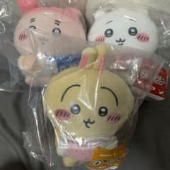 에니마이 복권 치이카와 봉제인형 3점 세트