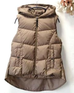 [Good Condition] [CCCROSS] Back Flare Down Vest
