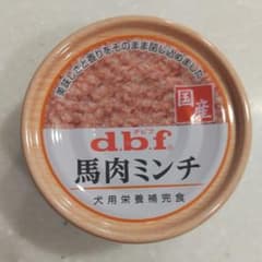 デビフ　馬肉ミンチ２４缶入りのサムネイル