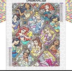 ダイヤモンドアート キット ディズニー プリンセス ビーズアート