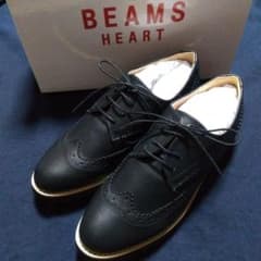 新品　BEAMS HEART / レースアップ マニッシュシューズのサムネイル