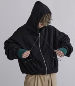 Ellno Loset  Wジップキンチャクパーカーのサムネイル