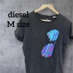 Diesel ディーゼルTシャツ ブラック サングラスプリントのサムネイル