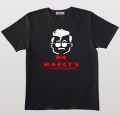 田代まさしマーシーズ復刻版Tシャツ黒Lラスト一枚のサムネイル