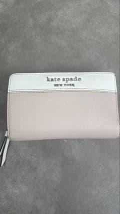 kate spade NEW YORK 二つ折り財布 バイカラー - メルカリ