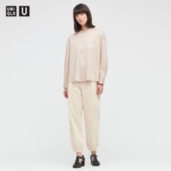 ユニクロユー  スウェットパンツ M ベージュのサムネイル