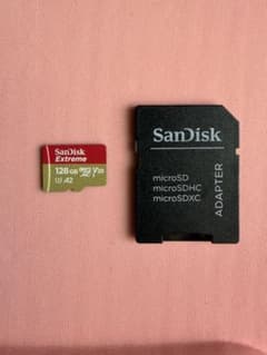 SanDisk Extreme 128GB microSDカードのサムネイル