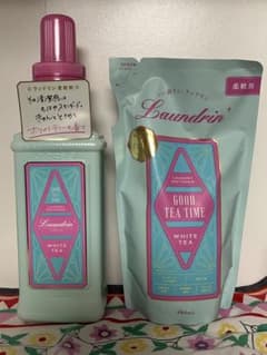 ランドリン⭐︎ホワイトティー 600ml ＋ 詰め替え480mlのサムネイル