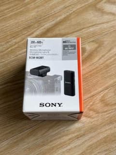 SONY ECM-W2BT ワイヤレスマイク 送信機 美品 箱有り - メルカリ