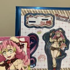 鬼滅の刃 甘露寺蜜璃 バレンタイン コースター アクリルスタンド