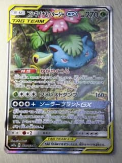 ポケモンカード フシギバナ＆ツタージャGX SR 066/064 ポケカ - メルカリ