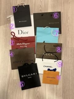 【追加しました】ブランド　紙袋　まとめ売り　13点のサムネイル